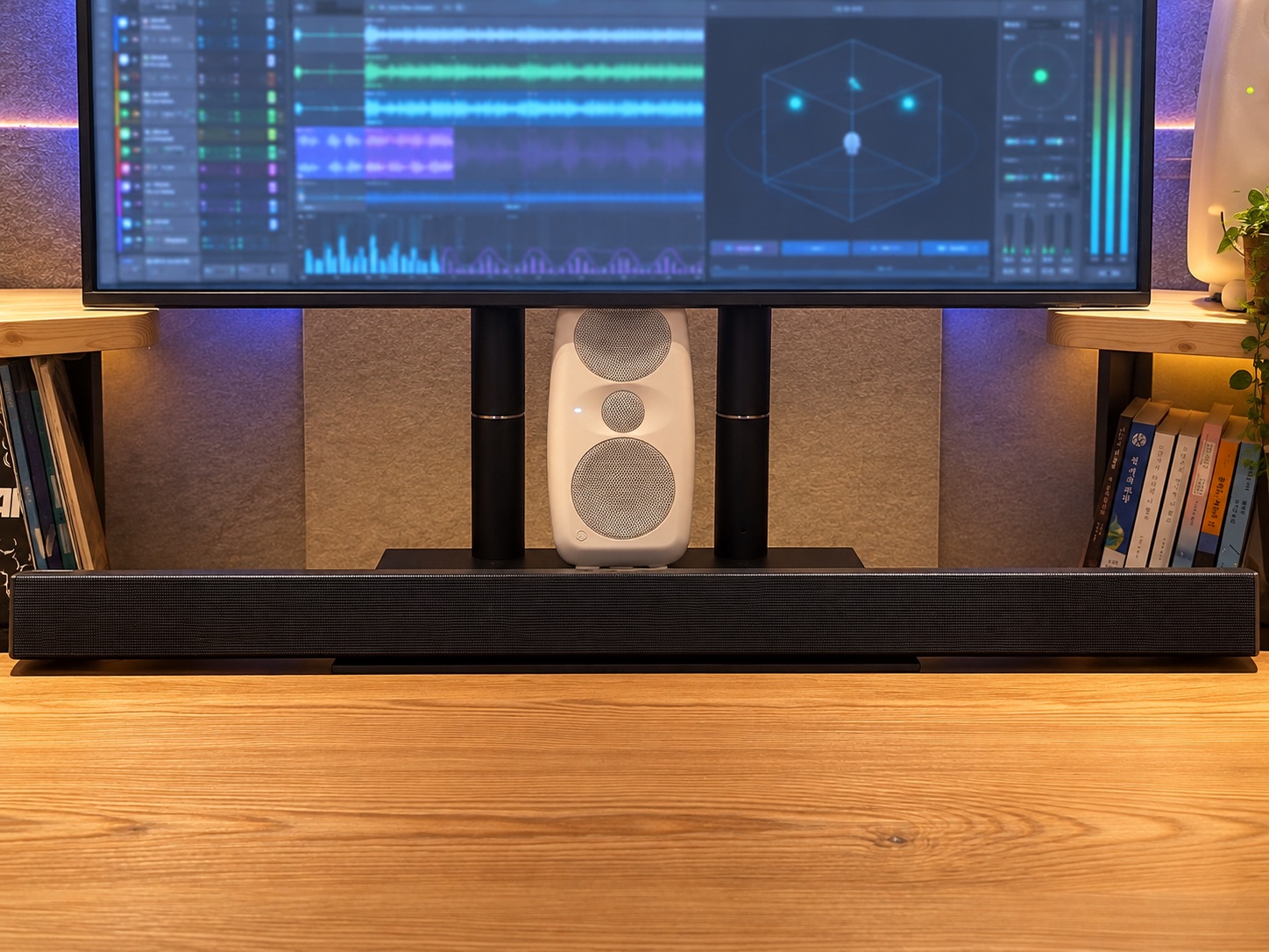 Samsung Soundbar 재생 QC 장비